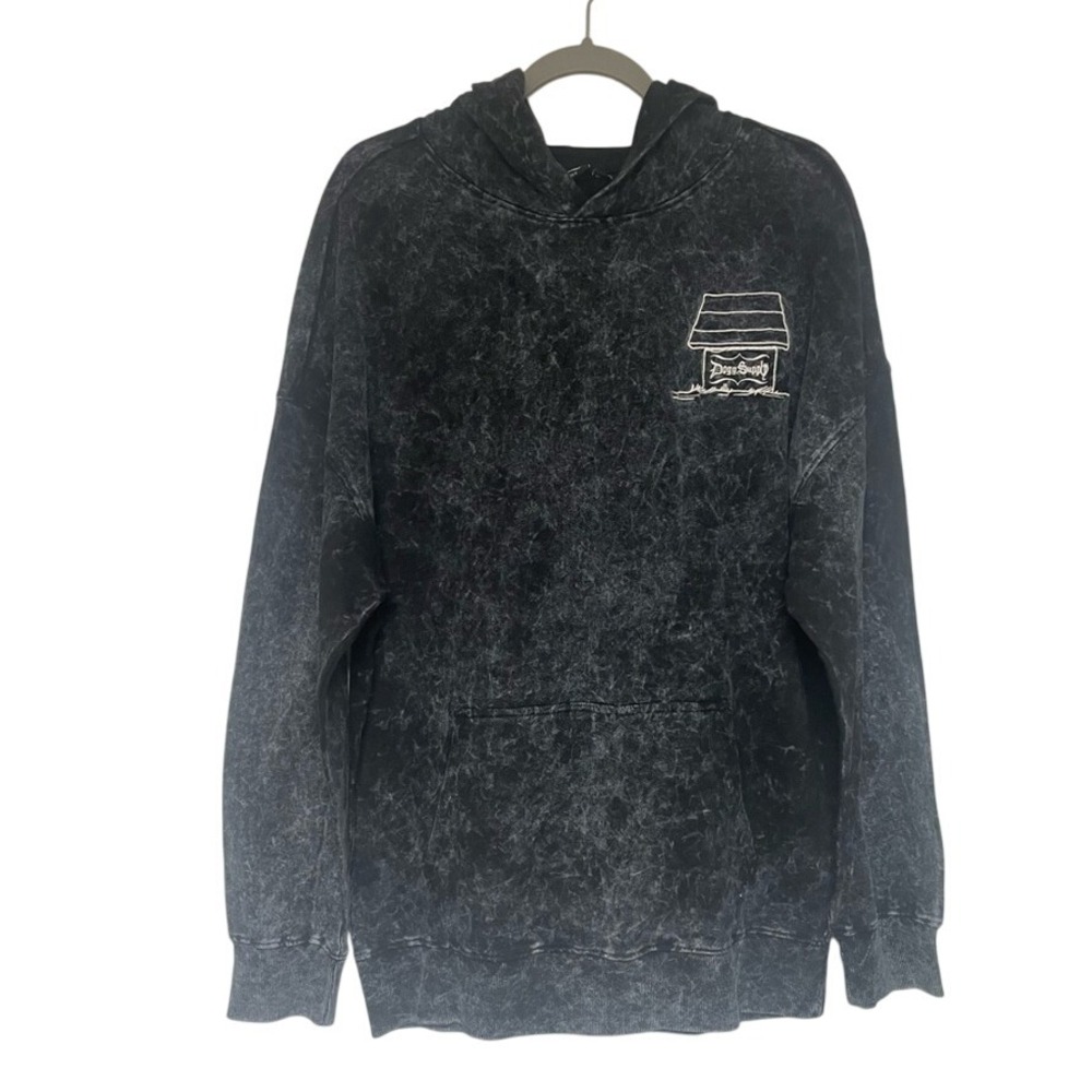 Dogg Supply By Snoop‎ Dogg Embroidered Black Hoodie Sweatshirt Mens Large